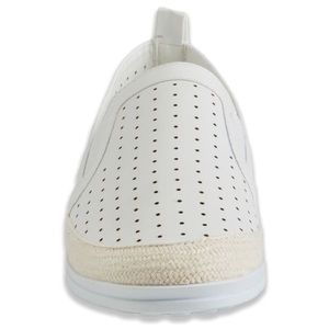 WANTED SHOES Crossfire Slip On White Espadrille Flats size10
